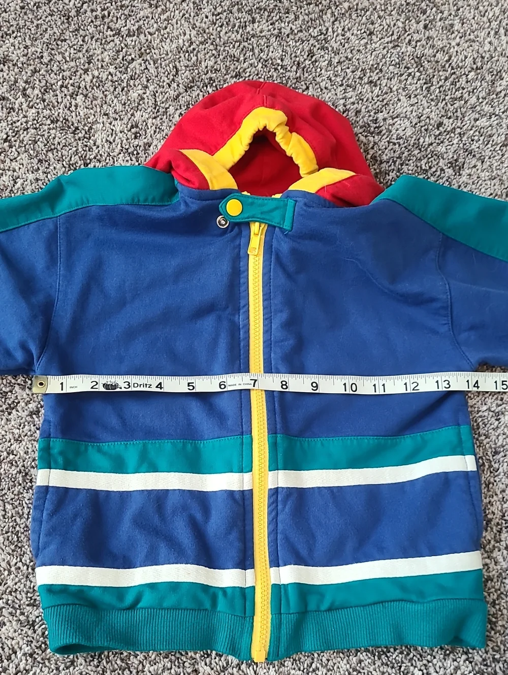 Gymboree Into The Woods Jacket Size Medium 90s Vintage Color Block